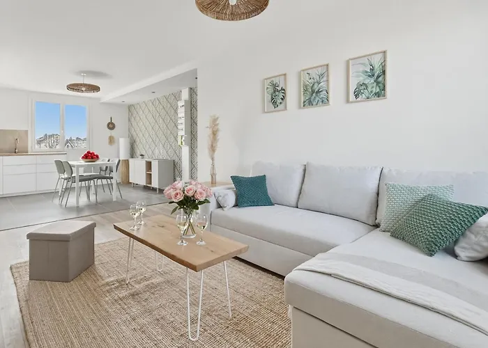 T3 Lumineux Et Spacieux Ideal Familles & Amis Apartment